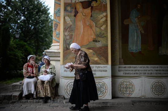 Celebrations marking the 700th birthday anniversary of the Reverend St. Sergius of Radonezh. Day Two