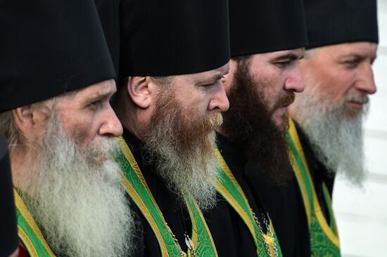 Celebrations marking the 700th birthday anniversary of the Reverend St. Sergius of Radonezh. Day Two