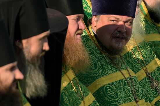 Celebrations marking the 700th birthday anniversary of the Reverend St. Sergius of Radonezh. Day Two