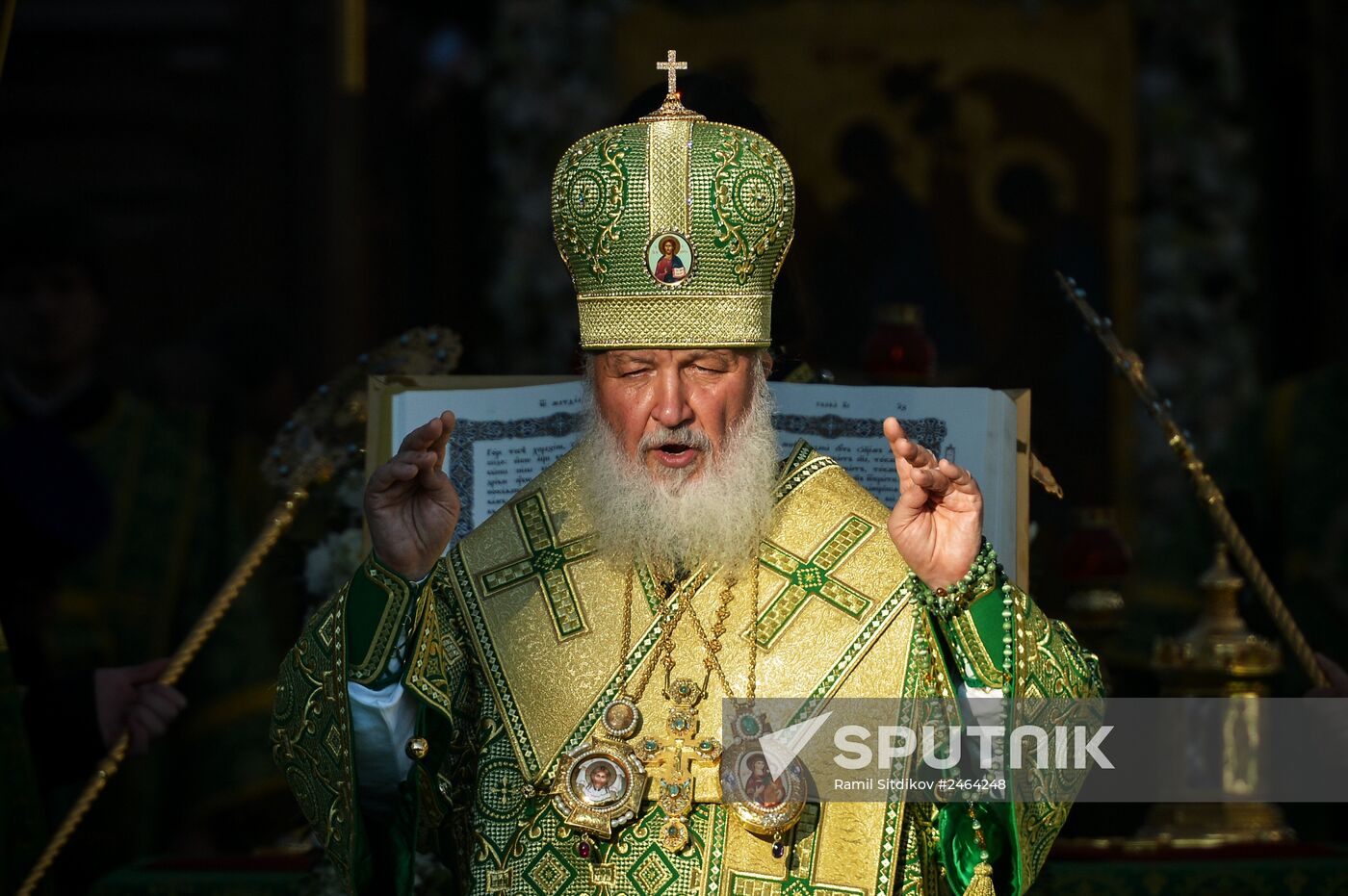 Celebrations marking the 700th birthday anniversary of the Reverend St. Sergius of Radonezh. Day Two