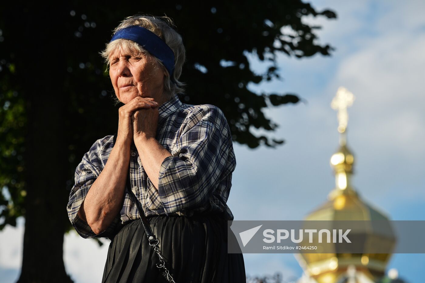 Celebrations marking the 700th birthday anniversary of the Reverend St. Sergius of Radonezh. Day Two