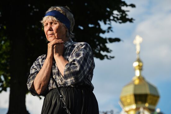 Celebrations marking the 700th birthday anniversary of the Reverend St. Sergius of Radonezh. Day Two