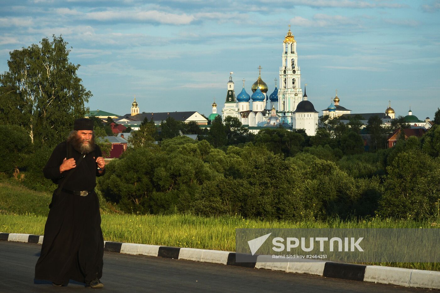 Celebrations marking the 700th birthday anniversary of the Reverend St. Sergius of Radonezh. Day Two