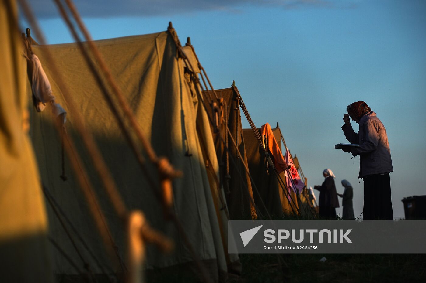 Celebrations marking the 700th birthday anniversary of the Reverend St. Sergius of Radonezh. Day Two