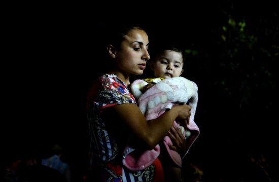 Ukrainian refugees arrive in Veliky Novgorod