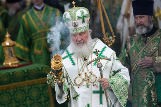 Celebrations marking the 700th birthday anniversary of the Reverend St. Sergius of Radonezh. Day Three