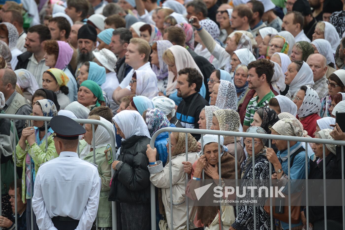 Celebrations marking the 700th birthday anniversary of the Reverend St. Sergius of Radonezh. Day Three
