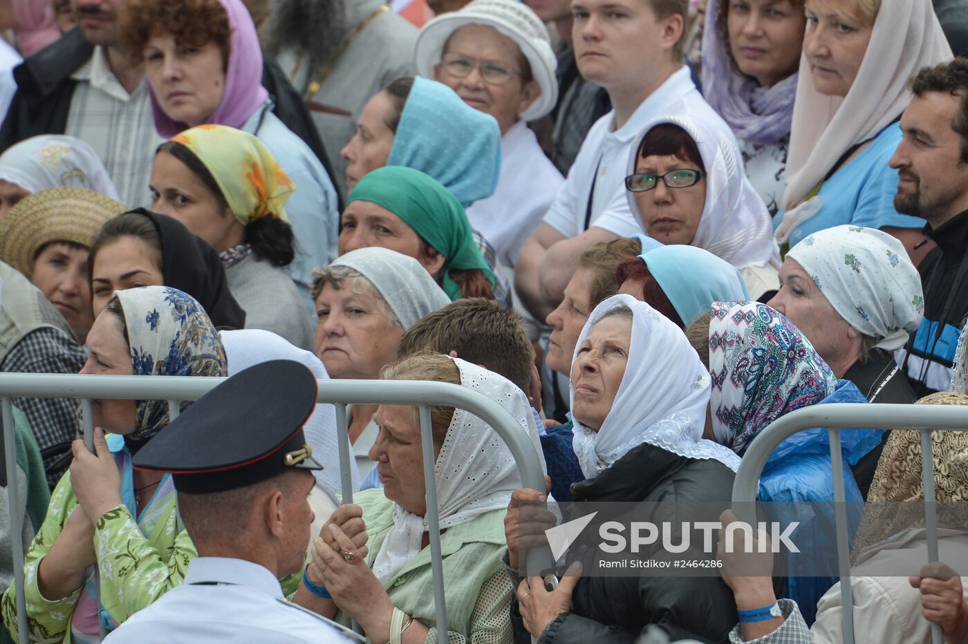 Celebrations marking the 700th birthday anniversary of the Reverend St. Sergius of Radonezh. Day Three