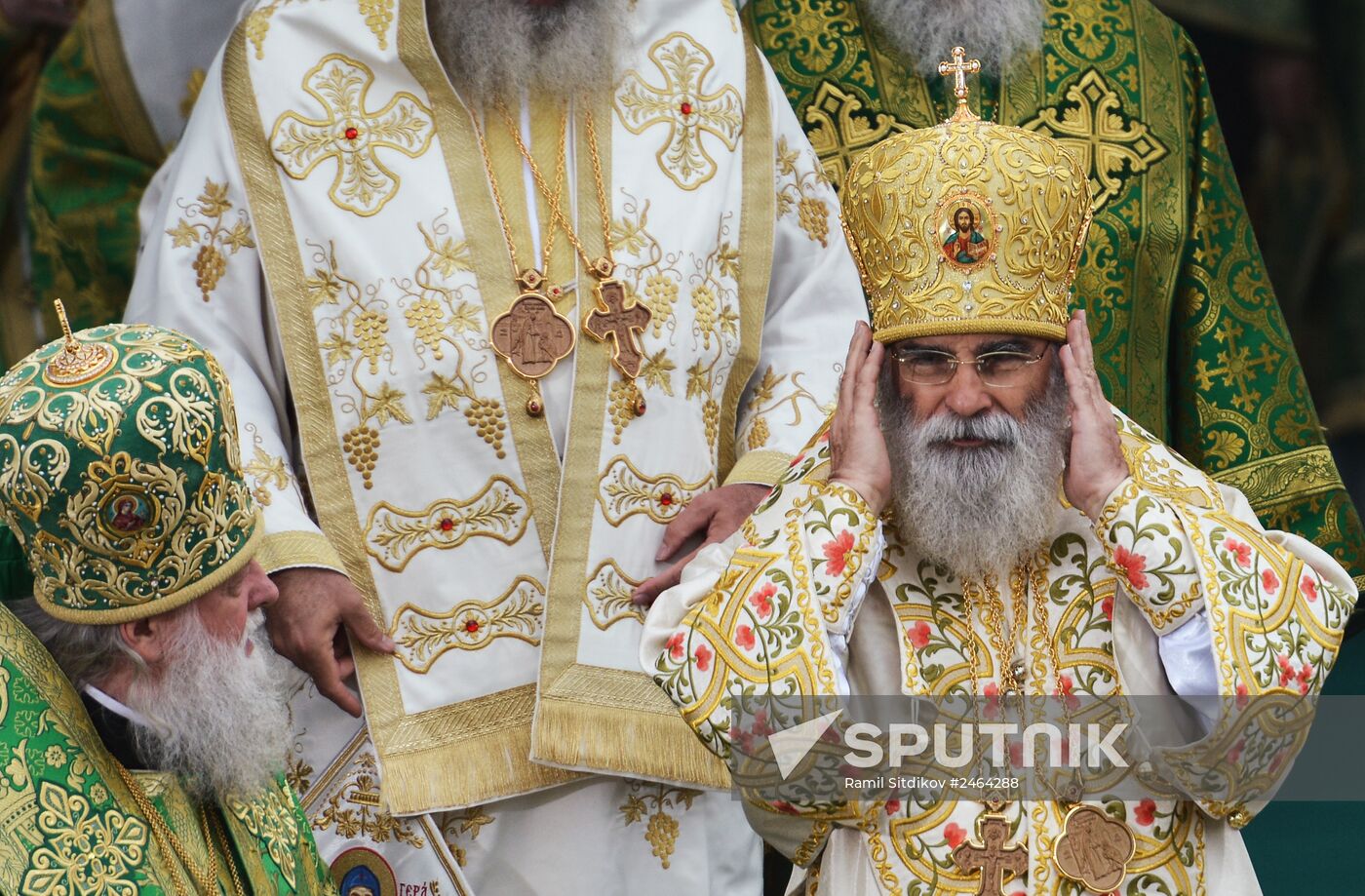 Celebrations marking the 700th birthday anniversary of the Reverend St. Sergius of Radonezh. Day Three