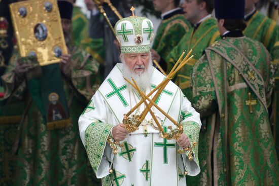 Celebrations marking the 700th birthday anniversary of the Reverend St. Sergius of Radonezh. Day Three