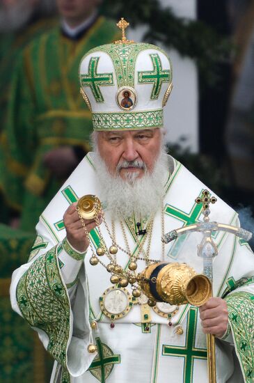 Celebrations marking the 700th birthday anniversary of the Reverend St. Sergius of Radonezh. Day Three