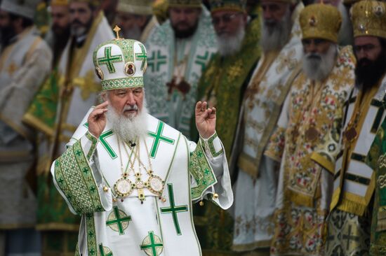 Celebrations marking the 700th birthday anniversary of the Reverend St. Sergius of Radonezh. Day Three