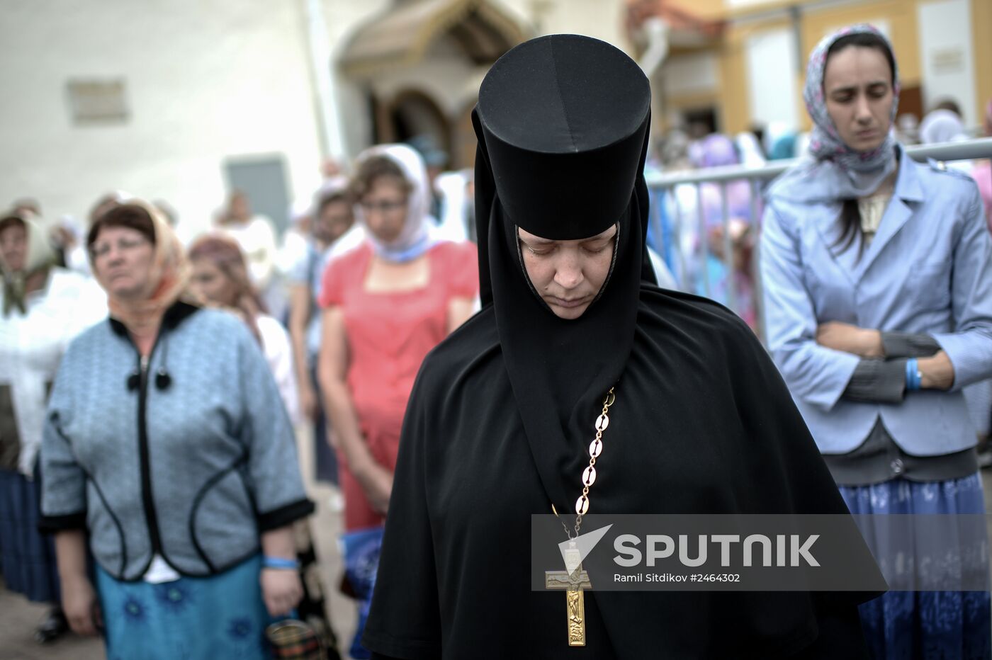 Celebrations marking the 700th birthday anniversary of the Reverend St. Sergius of Radonezh. Day Three