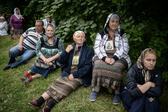 Celebrations marking the 700th birthday anniversary of the Reverend St. Sergius of Radonezh. Day Three