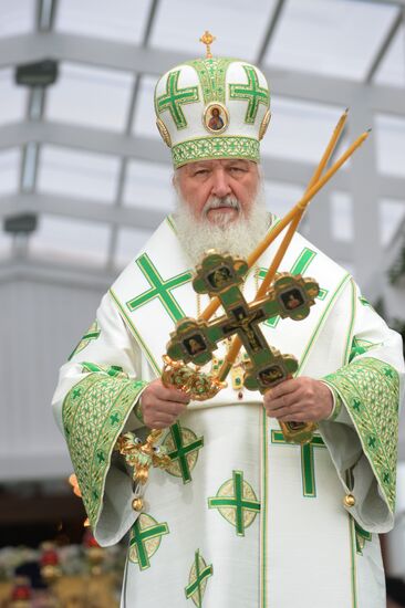 Celebrations marking the 700th birthday anniversary of the Reverend St. Sergius of Radonezh. Day Three