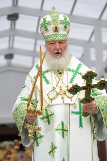 Celebrations marking the 700th birthday anniversary of the Reverend St. Sergius of Radonezh. Day Three