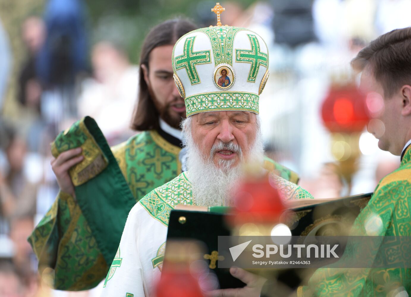 Celebrations marking the 700th birthday anniversary of the Reverend St. Sergius of Radonezh. Day Three