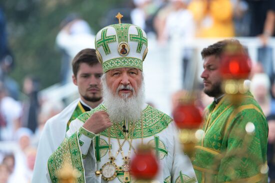Celebrations marking the 700th birthday anniversary of the Reverend St. Sergius of Radonezh. Day Three