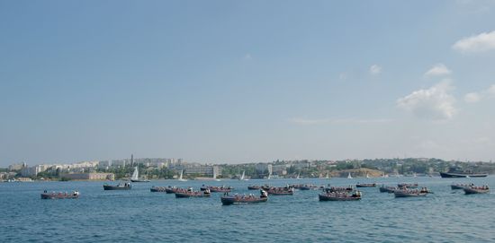 Navy Day parade rehearsed in Sevastopol