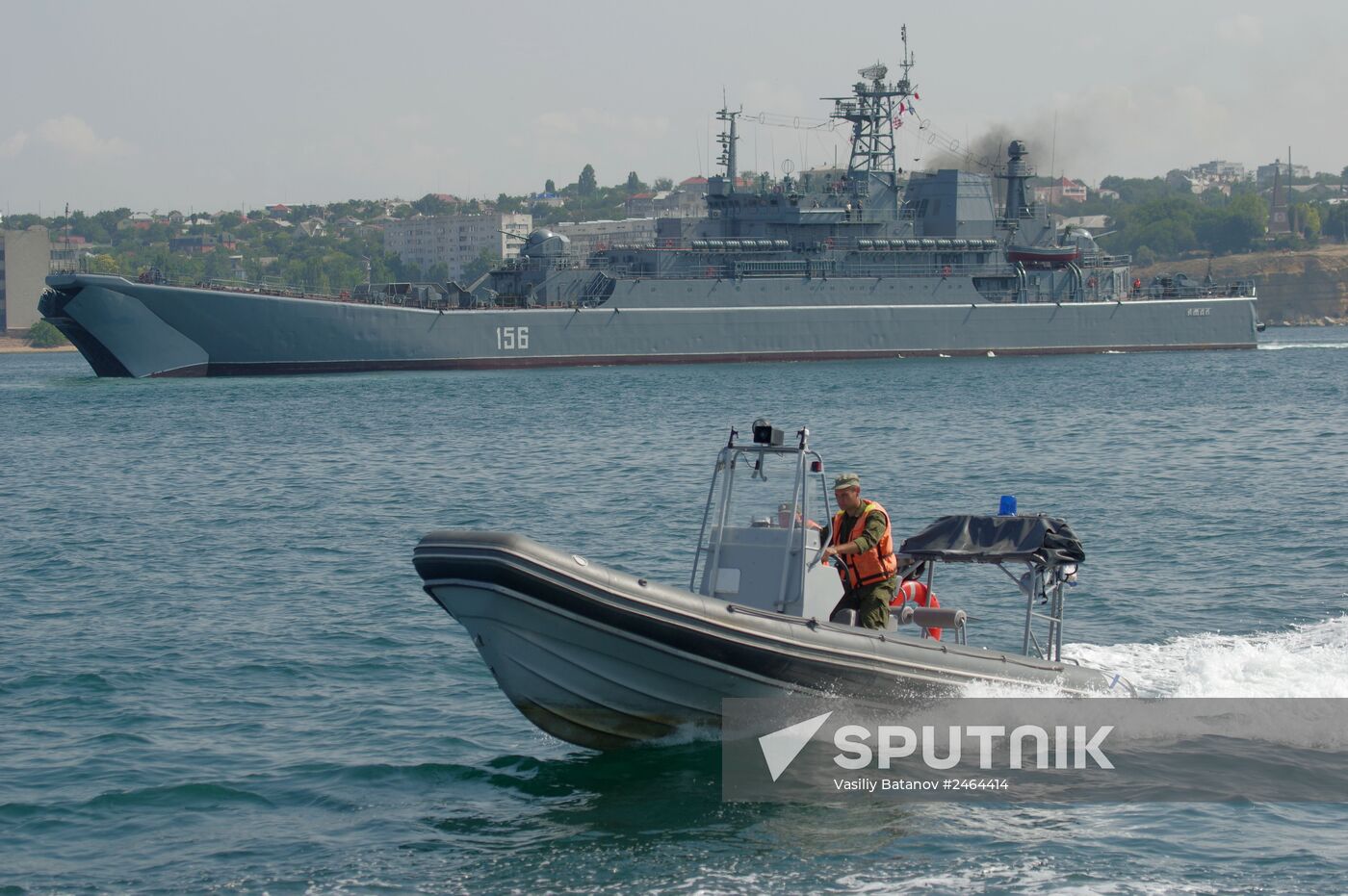 Navy Day parade rehearsed in Sevastopol