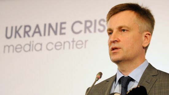Press briefing by Ukrainian Security Service Chairman Valentin Nalivaichenko