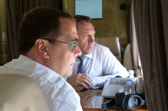 Dmitry Medvedev's working trip to Lipetsk
