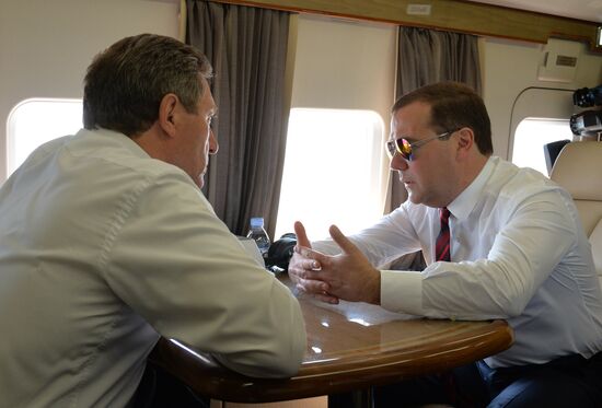 Dmitry Medvedev's working trip to Lipetsk