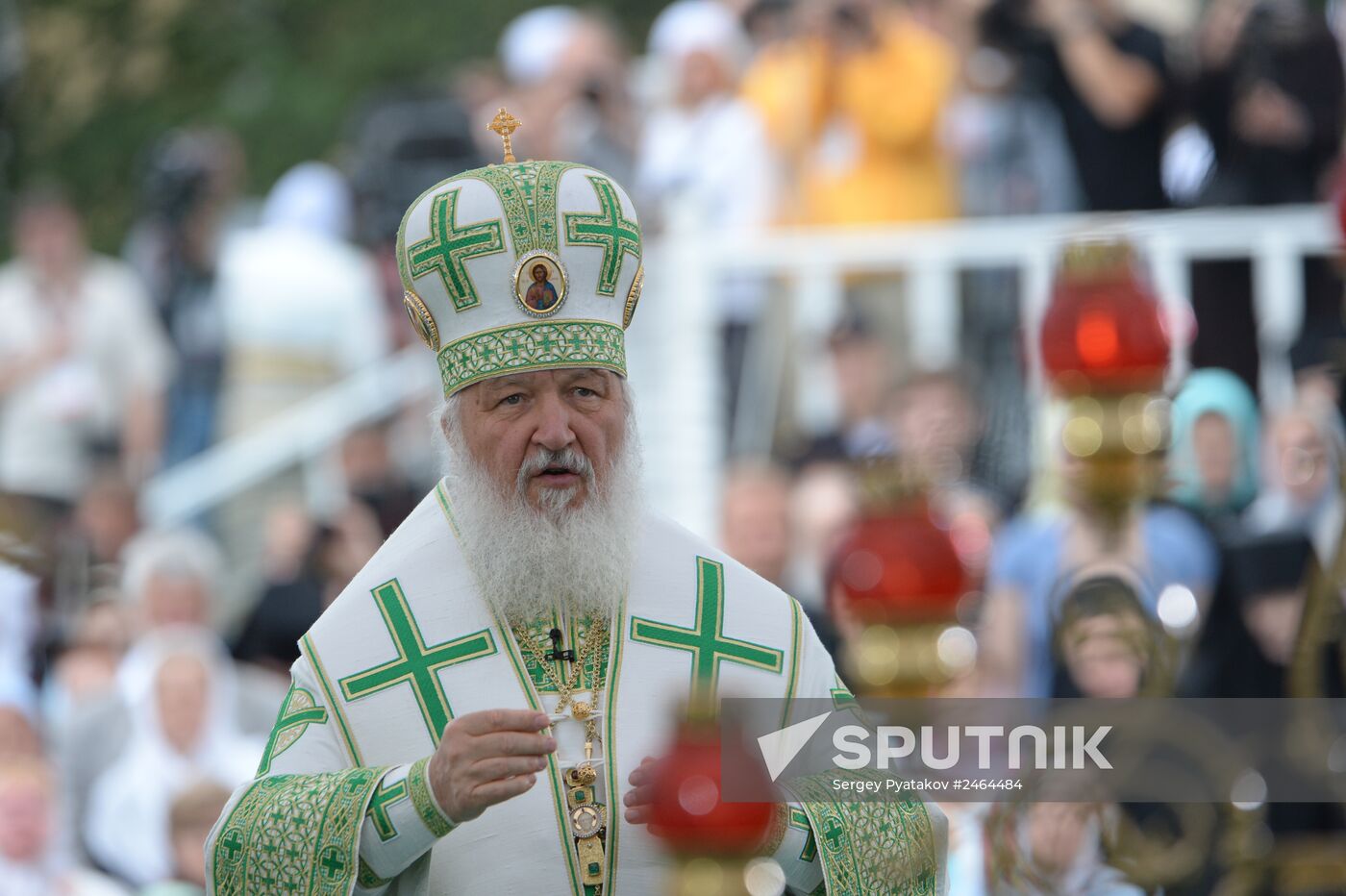 Celebration of 700th birth anniversary of Venerable St. Sergius of Radonezh. Day Three
