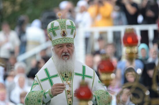 Celebration of 700th birth anniversary of Venerable St. Sergius of Radonezh. Day Three