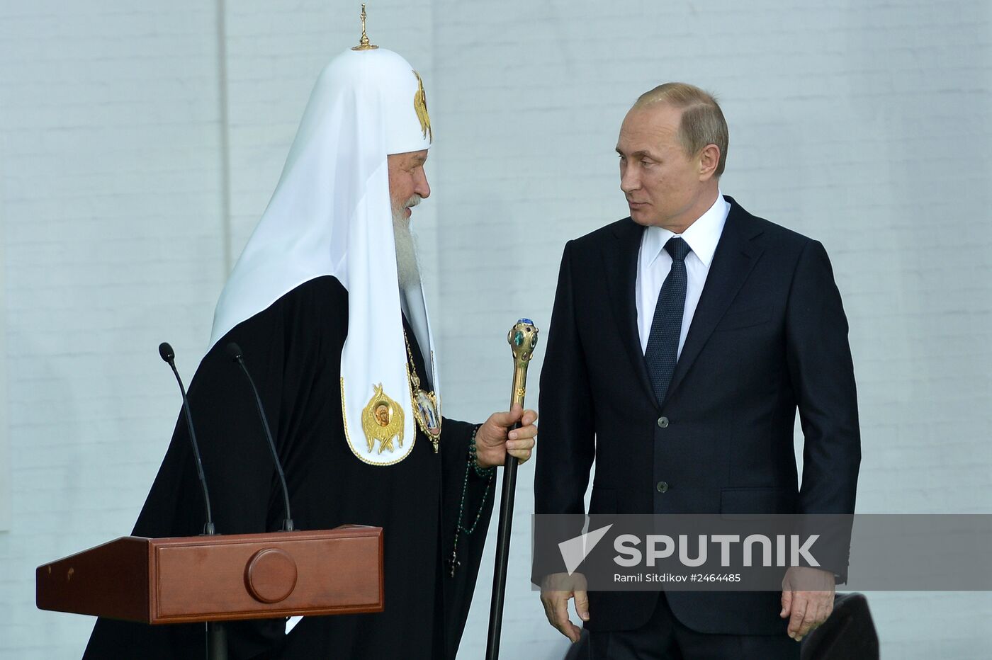 Vladimir Putin takes part in celebrating 700th birth anniversary of Venerable St. Sergius of Radonezh