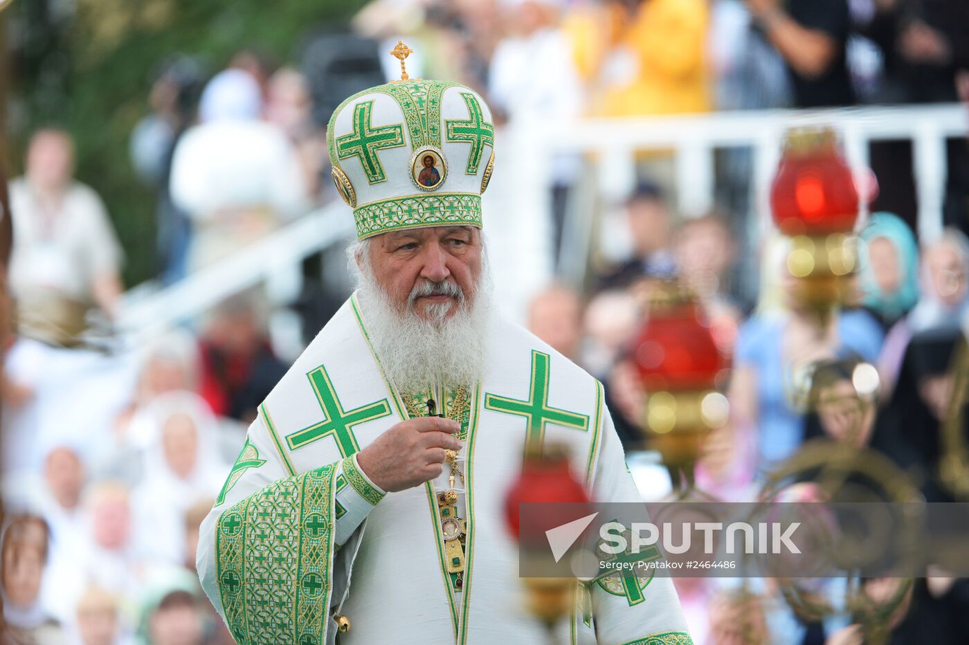Celebration of 700th birth anniversary of Venerable St. Sergius of Radonezh. Day Three