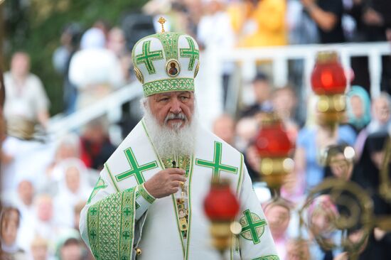 Celebration of 700th birth anniversary of Venerable St. Sergius of Radonezh. Day Three