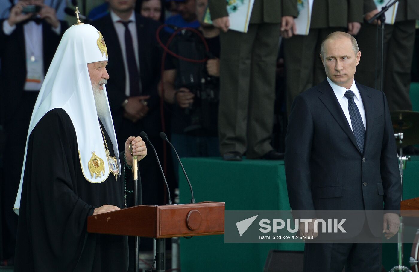 Vladimir Putin takes part in celebrating 700th birth anniversary of Venerable St. Sergius of Radonezh