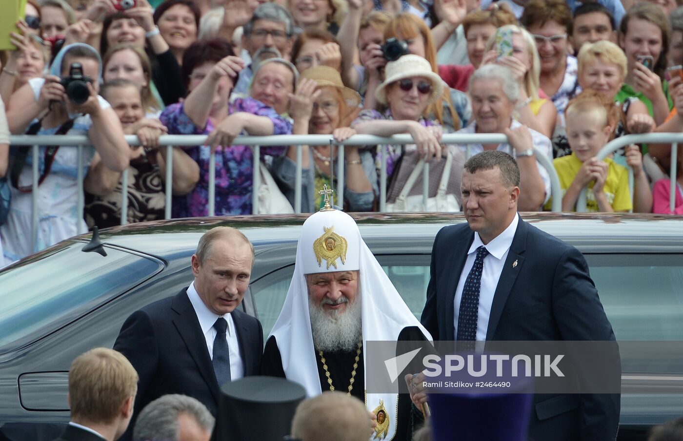 Vladimir Putin takes part in celebrating 700th birth anniversary of Venerable St. Sergius of Radonezh