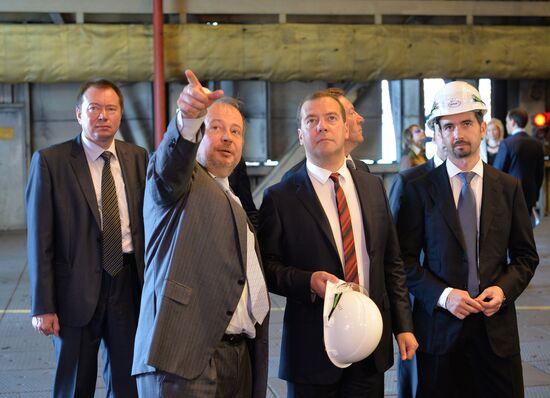 Dmitry Medvedev's working trip to Lipetsk