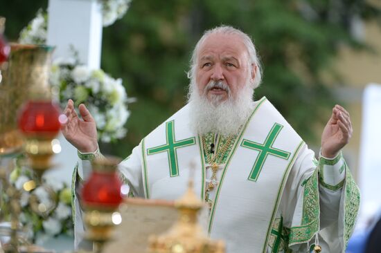 Celebration of 700th birth anniversary of Venerable St. Sergius of Radonezh. Day Three