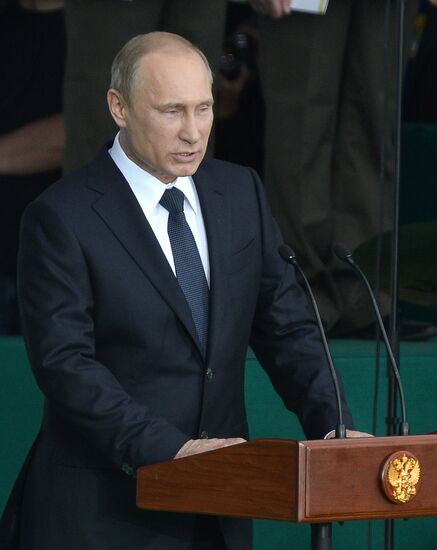 Vladimir Putin takes part in celebrating 700th birth anniversary of Venerable St. Sergius of Radonezh