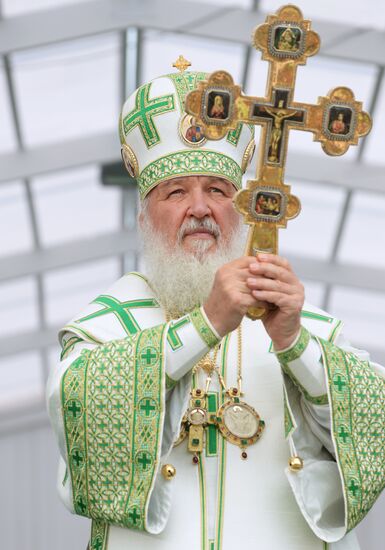 Celebration of 700th birth anniversary of Venerable St. Sergius of Radonezh. Day Three