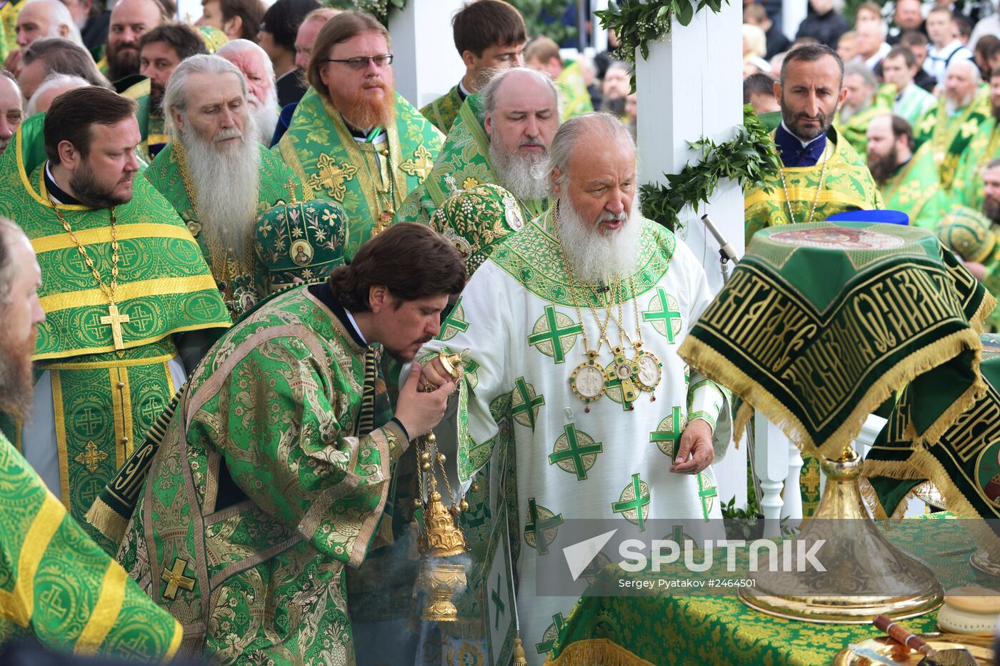 Celebration of 700th birth anniversary of Venerable St. Sergius of Radonezh. Day Three