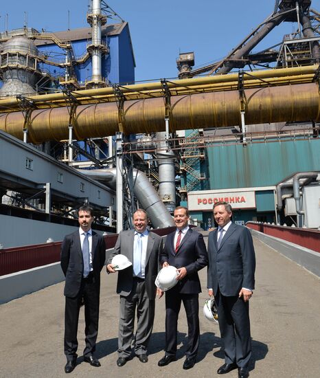 Dmitry Medvedev's working trip to Lipetsk