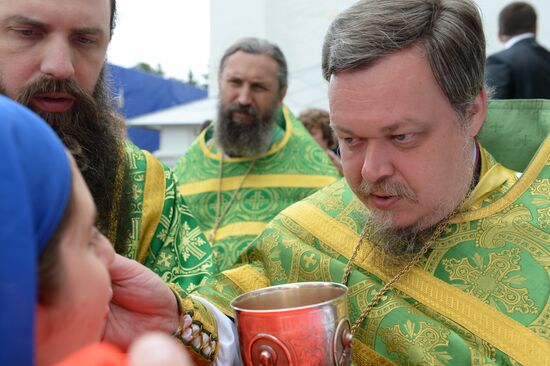 Celebration of 700th birth anniversary of Venerable St. Sergius of Radonezh. Day Three