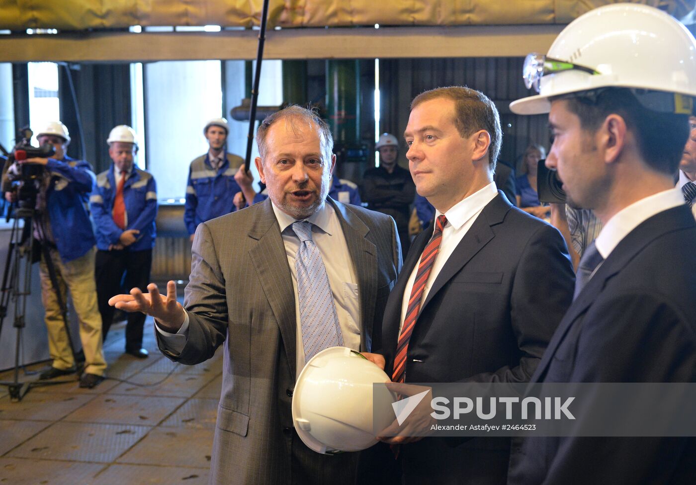 Dmitry Medvedev's working trip to Lipetsk