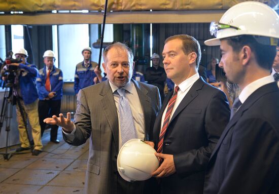 Dmitry Medvedev's working trip to Lipetsk