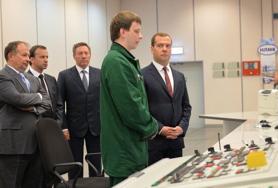 Dmitry Medvedev's working trip to Lipetsk
