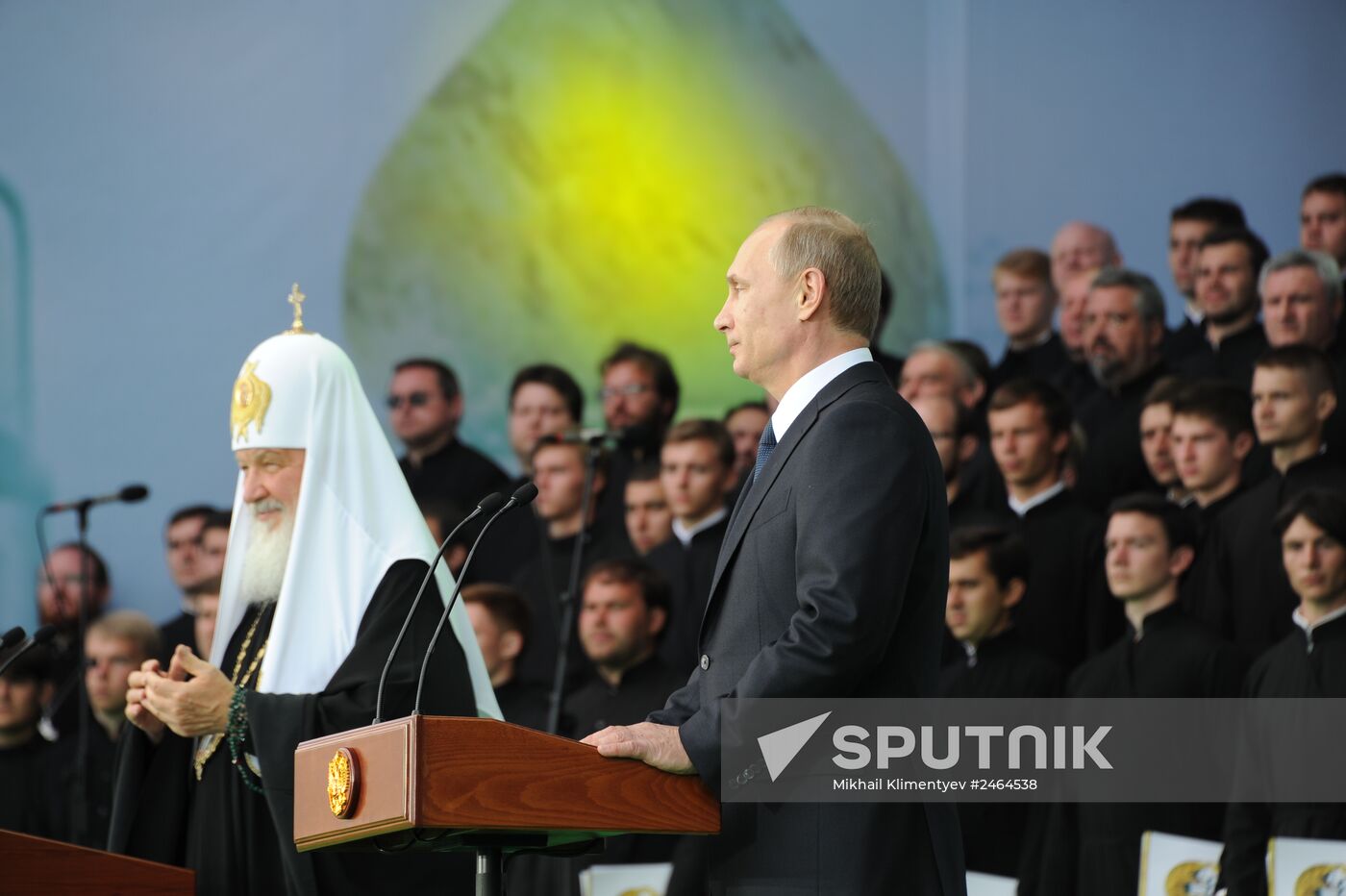 Vladimir Putin takes part in celebrating 700th birth anniversary of Venerable St. Sergius of Radonezh