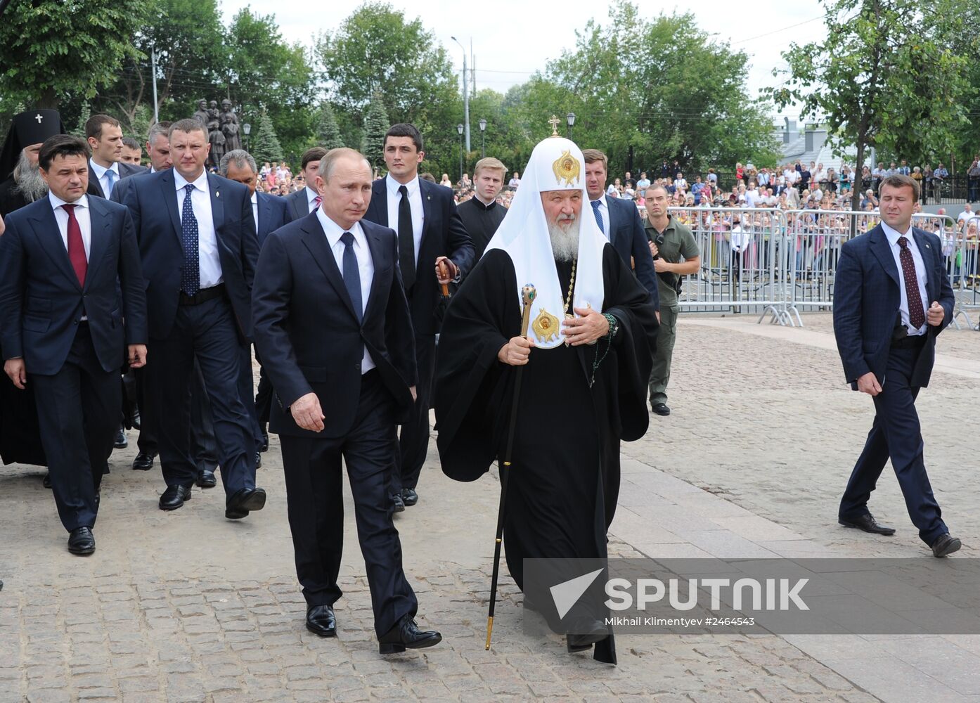 Vladimir Putin takes part in celebrating 700th birth anniversary of Venerable St. Sergius of Radonezh