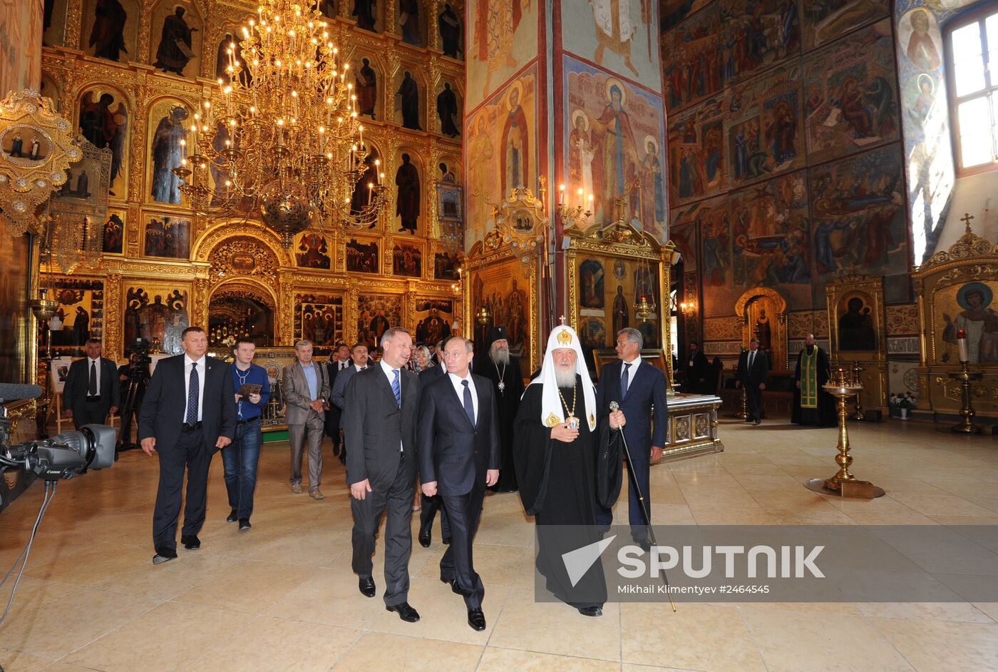 Vladimir Putin takes part in celebrating 700th birth anniversary of Venerable St. Sergius of Radonezh