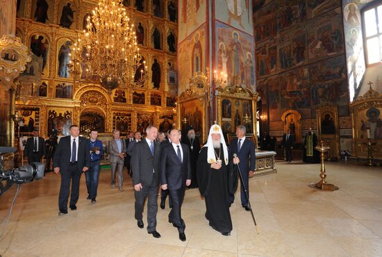 Vladimir Putin takes part in celebrating 700th birth anniversary of Venerable St. Sergius of Radonezh
