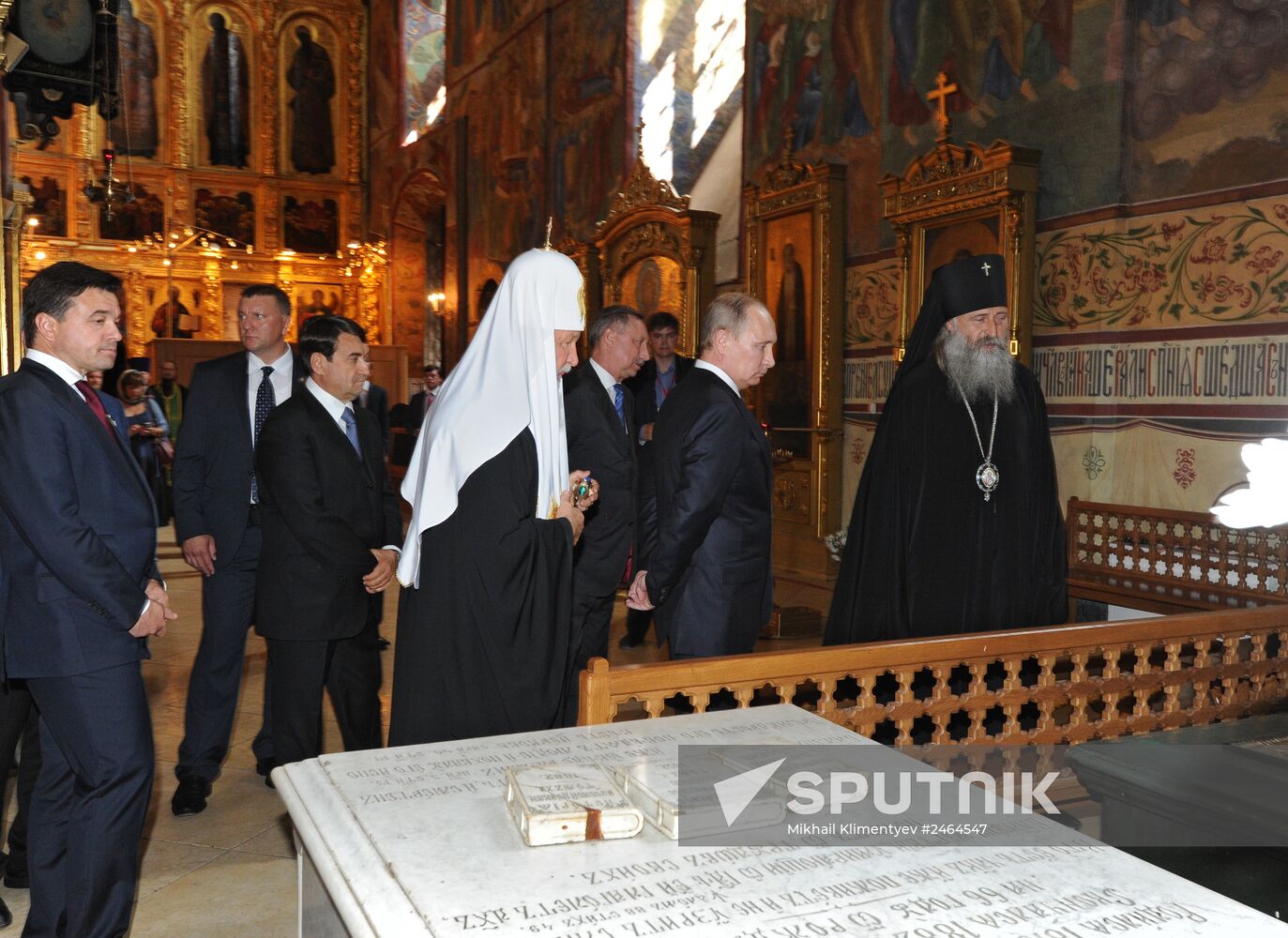 Vladimir Putin takes part in celebrating 700th birth anniversary of Venerable St. Sergius of Radonezh