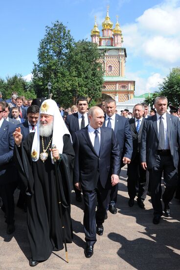 Vladimir Putin takes part in celebrating 700th birth anniversary of Venerable St. Sergius of Radonezh